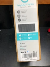 Polymaker PETG Filament 1.75mm, 1kg Strong PETG 3D Printer Filament Black - P...