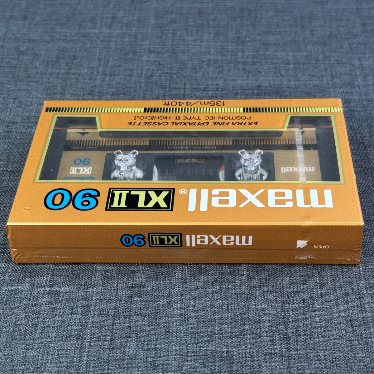 Maxell XLII Audio Cassette Tape Extra Fine Epitaxial 90 Minutes