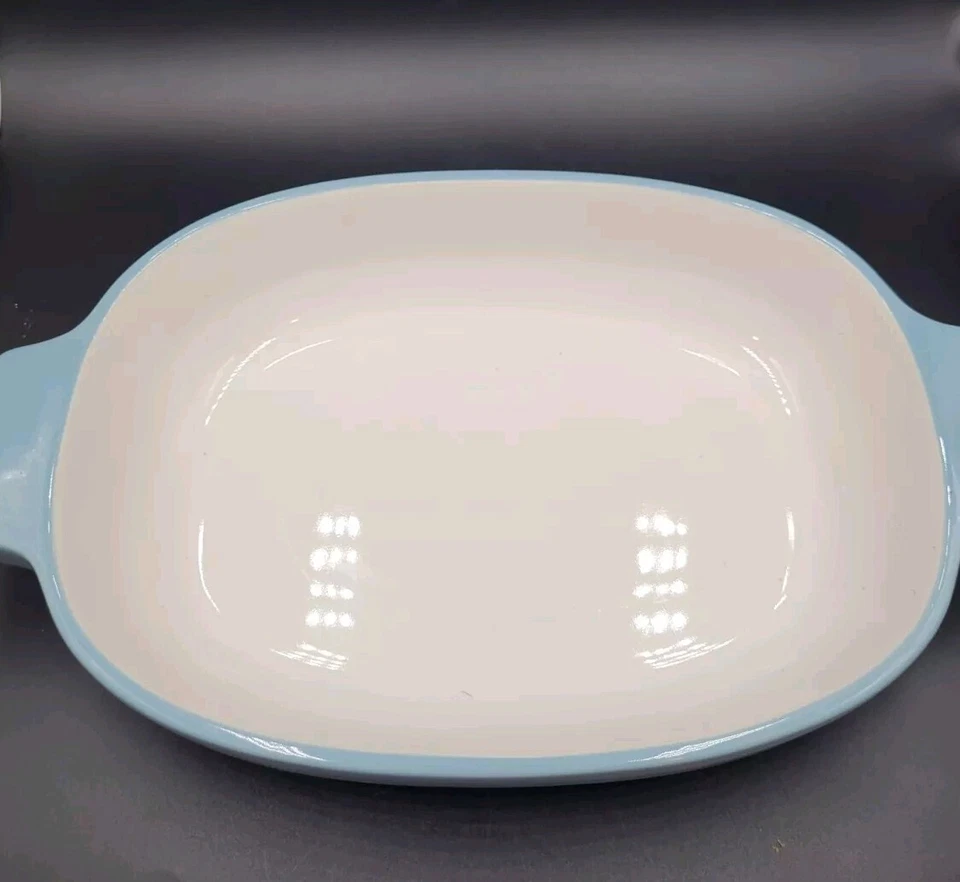 Juego de 3 cazuela de cerámica azul claro azul KitchenAid Foto 3 de 4