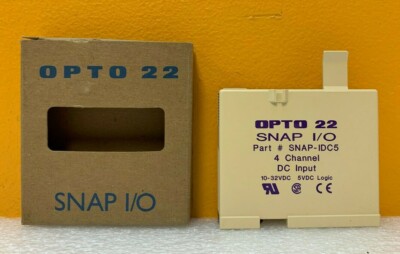 Opto 22 SNAP-IDCS  10-32 VDC, 5 VDC Logic, 4 Channel DC Input Module. New!