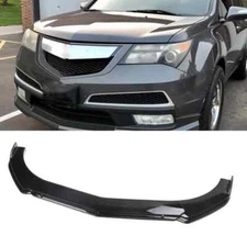 Front Bumper Lip Spoiler Chin Splitter Body Glossy Black For Acura MDX RDX SUV