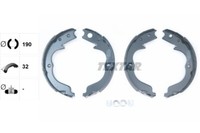 Textar 91068300 Bremsbackensatz, Feststellbremse FüR ,CitroëN,Mitsubishi,