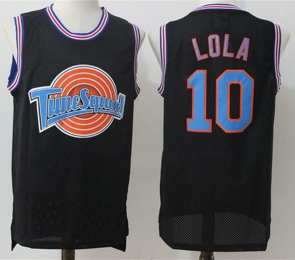 Unlimited Classics Buy #23 Jordan Space Jam Tune Squad Looney Tunes Black Basketball Jersey XL