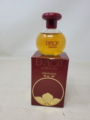 Vtg Exploit Atkinsons (1968) Eau de Toilette  50 ml 1.7 Oz. Women's Fragrances 