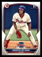 2023 Bowman Marcus Lee Sang #BP-126 FBC Philadelphia Phillies