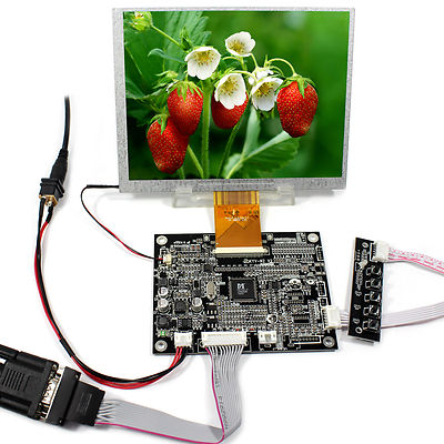 VGA LCD Controller Board KYV-N2 V2 7'' A070SN02  800x600 Lcd Screen
