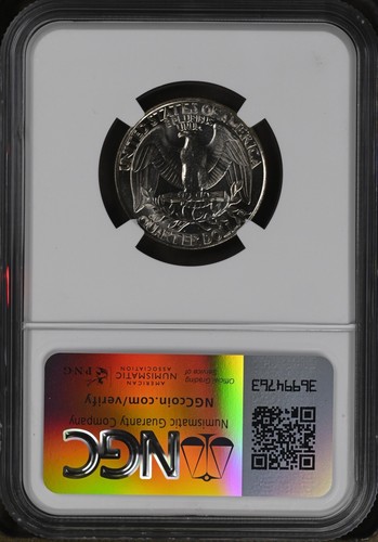1992-P 25C Mint Error Washington Quarter Dollar NGC MS66 8159641-001 - Picture 2 of 2