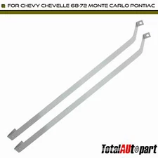 2Pcs Fuel Tank Strap for Chevy Chevelle El Camino 68-72 Buick Pontiac LeMans GTO