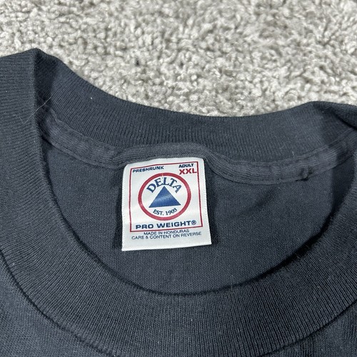 Vintage 1957 Chevy Bel-Air Black Graphic T-Shirt Size XXL - Bild 5 von 7