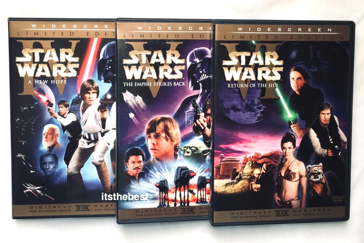 新品 未開封 STAR WARS TRILOGY &amp; SAGA DVD PACK ✓ STAR WARS Trilogy A New Hope Empire Strikes Back Return