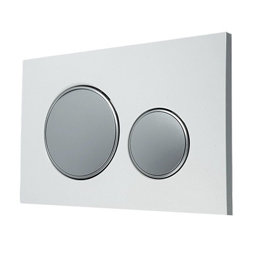 Per Geberit Sigma20 Nero Opaco Rivestito Doppio Lavabo Moderno ed Elega' - Foto 8 di 32