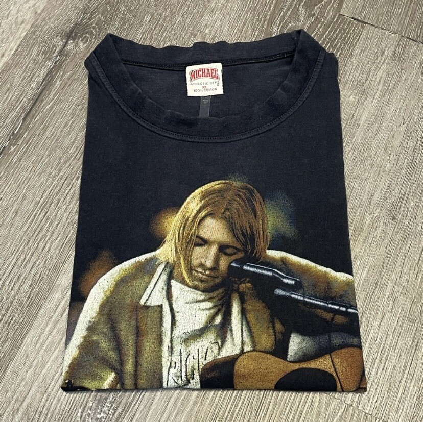 Vintage 1997 Rare Nirvana Kurt Cobain Memorial Guitar Grunge Vintage 1997 Rare Nirvana Kurt Cobain Memorial Guitar Grunge