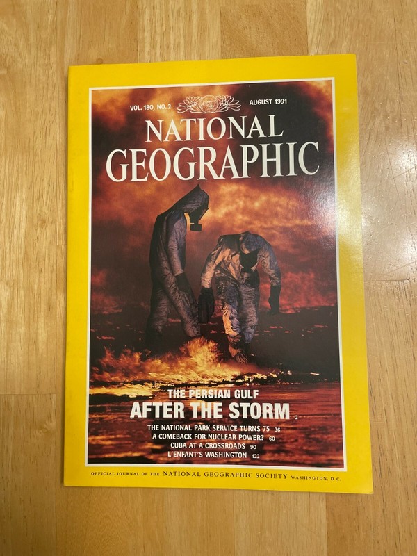 National Geographic Magazine 1991 August Volume 180 #2