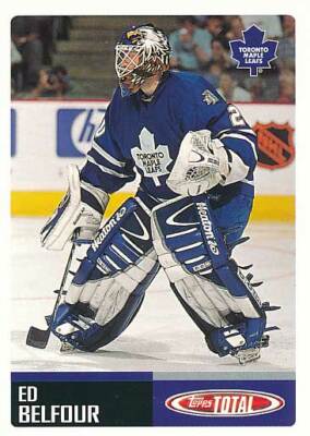 2002-03 Topps Total #301 ED BELFOUR - Toronto Maple Leafs