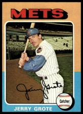 1975 Topps #158 Jerry Grote