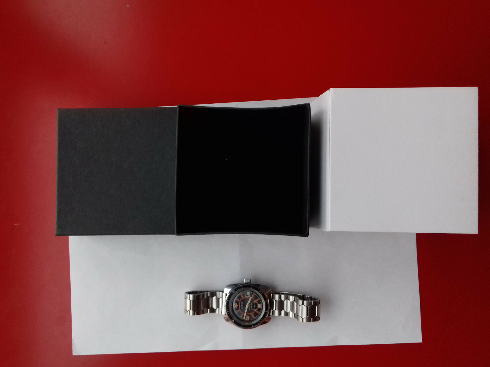 Montre Vintage Vadur 'Compresseur' Plongée Mécanique - Années 70, Suisse, Neuf NOS