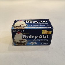 Major Dairy Aid Lactase Enzyme Supplement 60 Caplets
