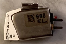STANTON 680EL INITIAL RELEASE CARTRIDGE AND GENUINE STANTON D6800EL MP STYLUS