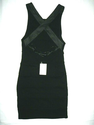 H&M DIVIDED Damen Freizeit Party/Cocktail/Abend Kleid Schwarz Gr.XS NEU !!!