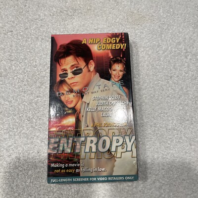 New Entropy (VHS,2000) Stephen Dorff Rare Comedy Demo Sealed