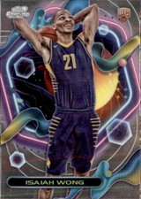 2024 Topps Cosmic Chrome Indiana Pacers - RC Isaiah Wong #195