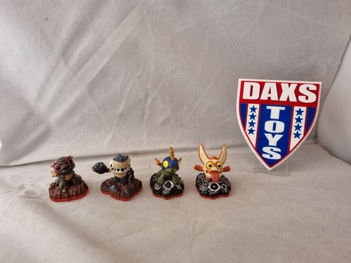 Mini Skylanders Figuren Konvolut Bop Drobit Terrorbite Trigger Snappy