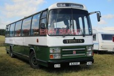 PHOTO  BUS BJU13T BEDFORD YMT / PLAXTON SUPREME IV - LONG MELFORD VINTAGE RALLY