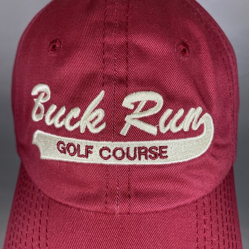 Buck Run Golf Course Hat / Cap 2015 Interleague Champs StrapBack Red - Picture 3 of 10