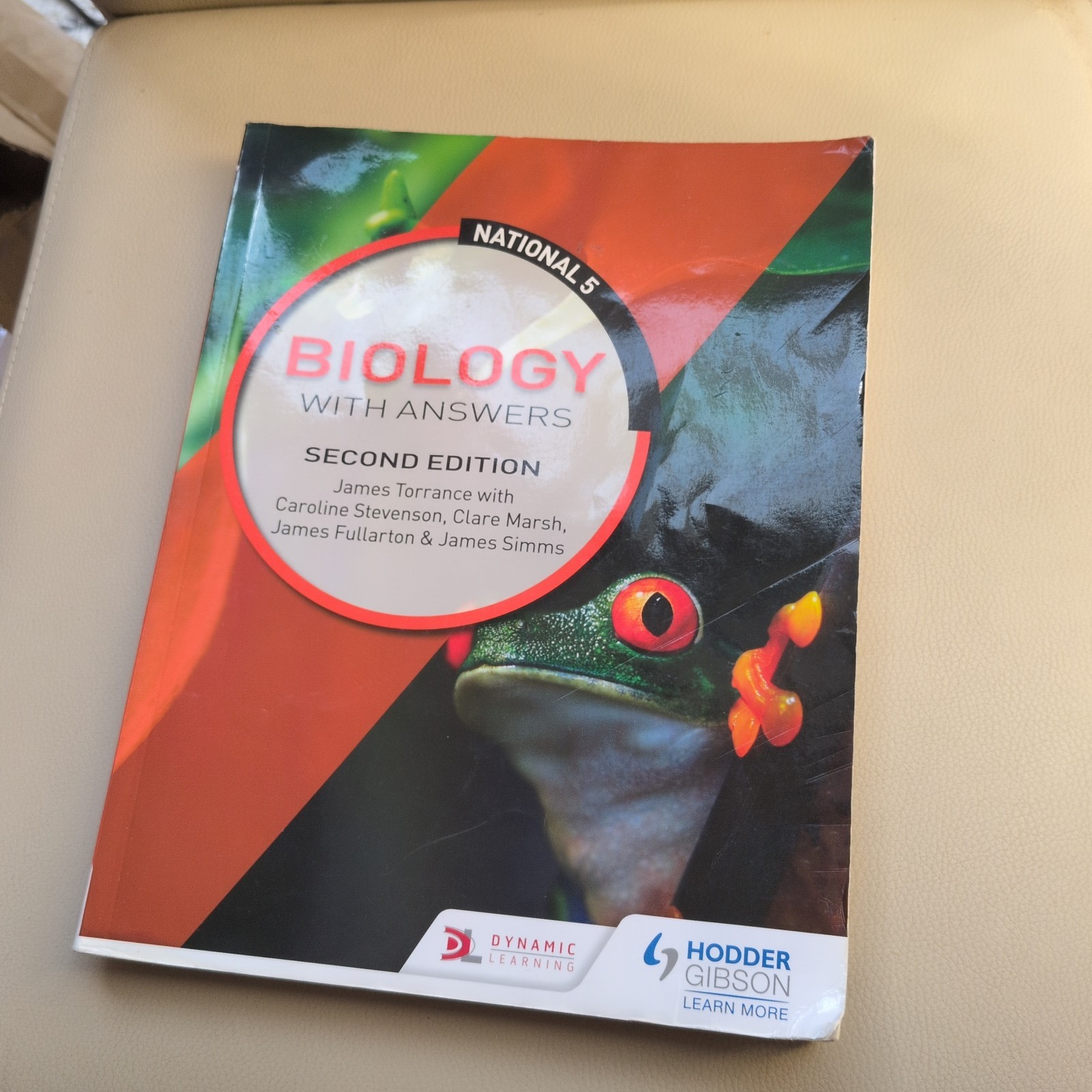 National 5 Biology with Answers: Second Edition by Simms, James Book The Cheap