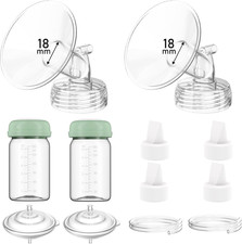 Breast Pump Parts Compatible with Spectra S1/S2/9 Plus/Synergy Gold, Full Set Re