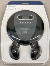 Insignia Portable CD Player NS-P4112 with Headphones New & Factory Sealed