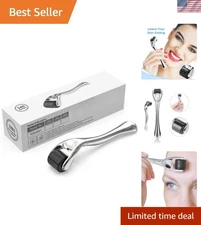 Affordable 540 Titanium Derma Roller for Face and Beard - At-Home Spa Treatment