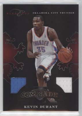 2010-11 Panini Elite Black Box Crusade Memorabilia 2/99 Kevin Durant #35 8d2