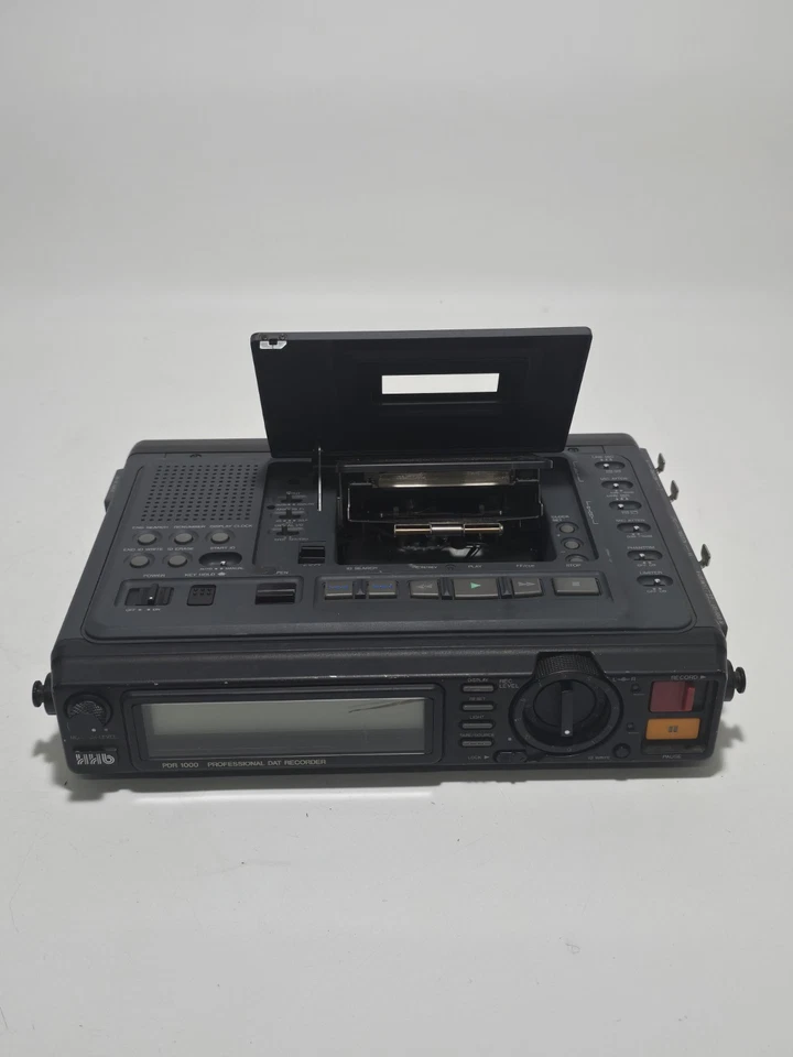 HHB PDR-1000 Portadat Professional DAT Recorder with Power Supply - TESTED - Image 4 of 4