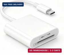 USB C SD Card Reader, Type C SD Card Reader, Supports SD and Micro SD Memory Car