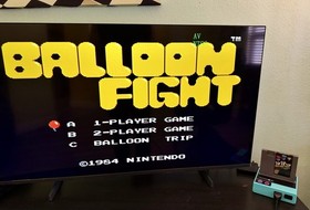 Balloon Fight (Nintendo NES, 1986)- Autentic w/ Manual & Official Dust Protector
