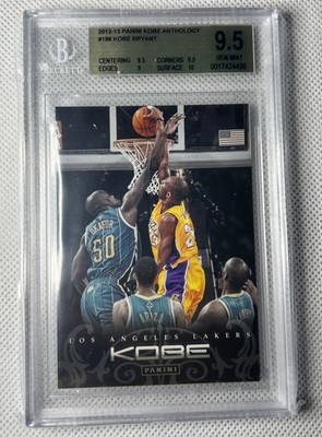 2012-13 Panini Kobe Anthology #186 Kobe Bryant BGS 9.5 Lakers! NBA