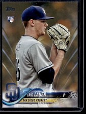 2018 Topps Update Series GOLD #US82 Eric Lauer 1439/2018 Padres Rookie RC