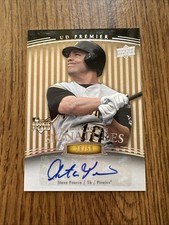 2008 UD Premier Premier Rookie Signatures Gold /50 Steve Pearce #233 Auto