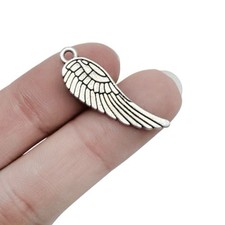 Angel Wing Charms 2 For Jewelry Making DIY Craft Pendant Earring Charms Gift