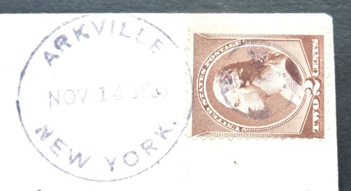 USA - Washington 1888 - 2 cent stamp on envelop- free shipping - Picture 3 of 5