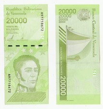 VENEZUELA 20000 Bolivares 2019 s/n A93497290 Uncirculated