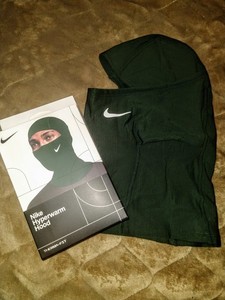 Nike Pro Hyperwarm Hood SHIESTY Mask / Balaclava Ski Masks ~ Forest Green • NIB