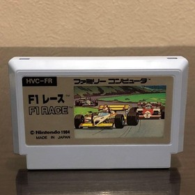 Nintendo Famicom F1 Race HVC-FR Complete Boxed 1984 Japan Used