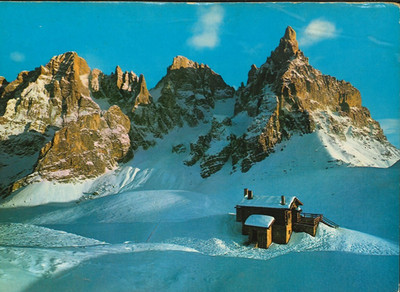Italia - Italy - Trentino - Passo Rolle - Rollepass - Panorama - Winter