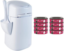 Fashion 8Er- Pack Nachfüllkassette & Litterlocker Fashion, Katzenstreu-Entsorgun