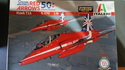 Italeri 2747 1/48 Hawk T1A Red Arrows 50th Anniversary