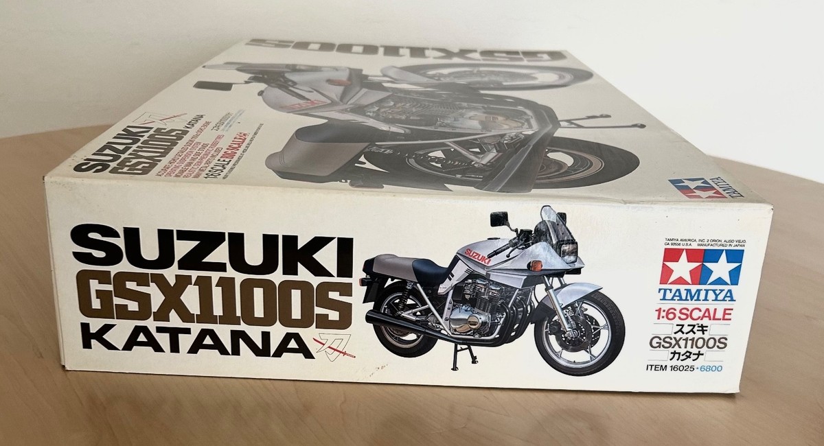 Tamiya 1/6 SCALE Suzuki GSX1100S Katana 16025 | eBay