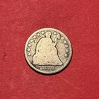 (1) Beautiful Antique 1858-P Seated Liberty Half Dime G-GOOD NICE FILLER