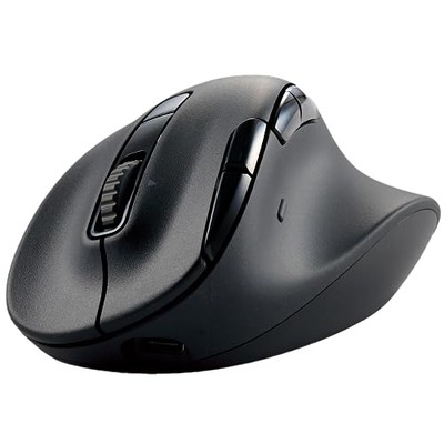 ELECOM EX-G PRO Ergonomische Maus Multi-Device Bluetooth oder Wireless USB Si...